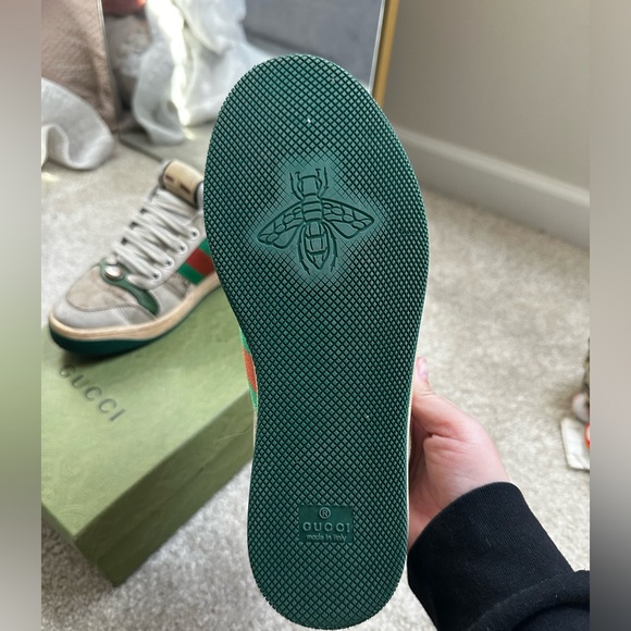 Women’s Gucci Screener Sneaker - Size 37 - Picture 2 of 5